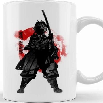 Baskı Dükkanı Crimson Tanjiro Kupa