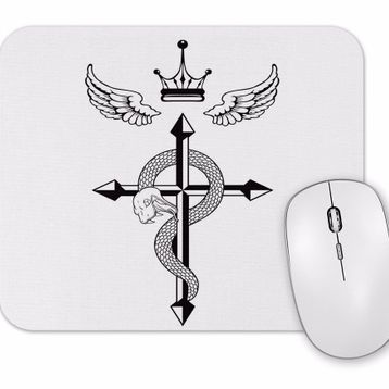 Baskı Dükkanı Cruz De Flamel Mouse Pad