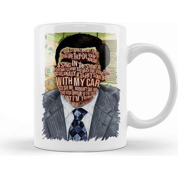 Baskı Dükkanı Crying Michael Scott 02 Kupa