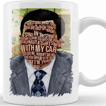 Baskı Dükkanı Crying Michael Scott 02 Kupa