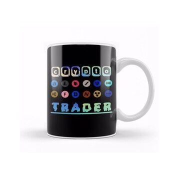 Baskı Dükkanı Crypto Trader Bitcoin Cryptocurrency Kupa