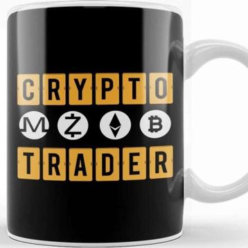 Baskı Dükkanı Crypto Trader Bitcoin Hodl Cryptocurrency Kupa