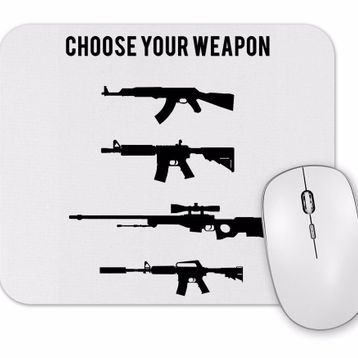 Baskı Dükkanı Cs Go Counter Strike Choose Your Weapon Mouse Pad