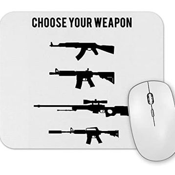 Baskı Dükkanı Cs Go Counter Strike Choose Your Weapon Mouse Pad