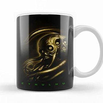 Baskı Dükkanı Cthulhu Porselen Kupa