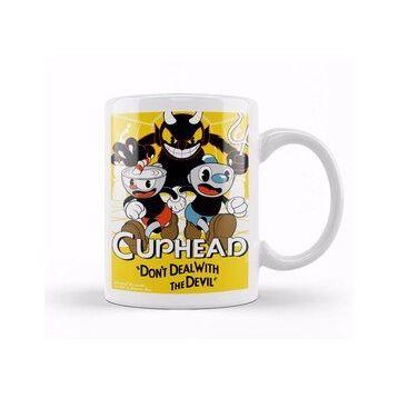 Baskı Dükkanı Cuphead 01 Kupa Bardak