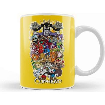 Baskı Dükkanı Cuphead 03 Kupa Bardak