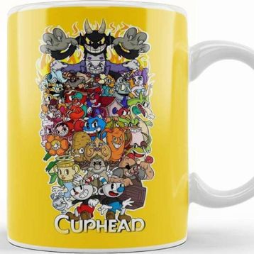 Baskı Dükkanı Cuphead 03 Kupa Bardak