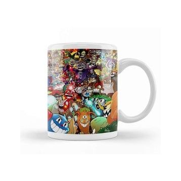 Baskı Dükkanı Cuphead 04 Kupa Bardak