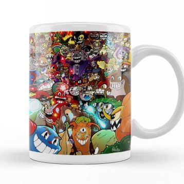 Baskı Dükkanı Cuphead 04 Kupa Bardak