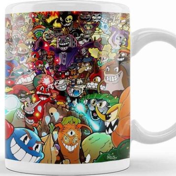 Baskı Dükkanı Cuphead 04 Kupa Bardak
