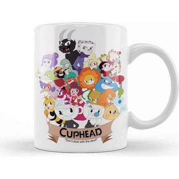 Baskı Dükkanı Cuphead 05 Kupa Bardak