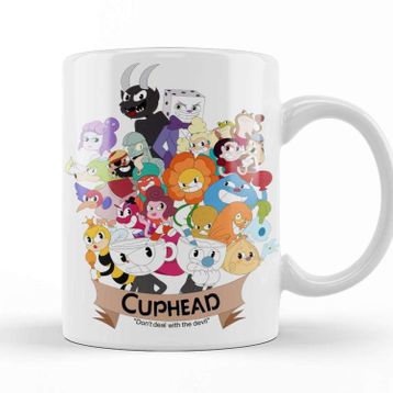 Baskı Dükkanı Cuphead 05 Kupa Bardak