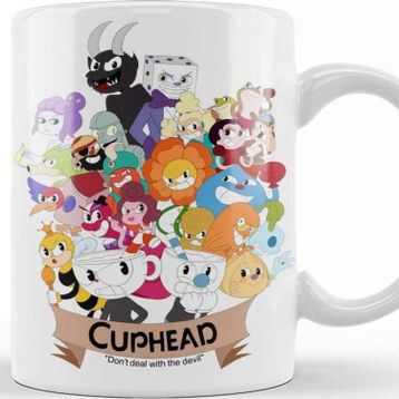 Baskı Dükkanı Cuphead 05 Kupa Bardak