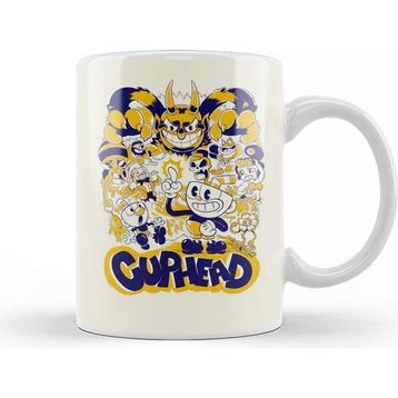 Baskı Dükkanı Cuphead 07 Kupa Bardak