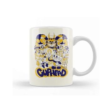 Baskı Dükkanı Cuphead 07 Kupa Bardak