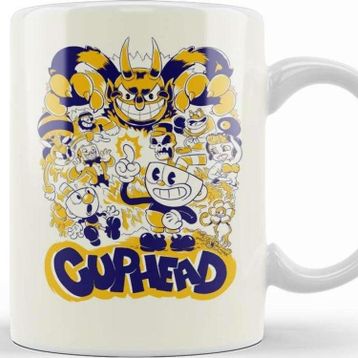 Baskı Dükkanı Cuphead 07 Kupa Bardak