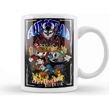 Baskı Dükkanı Cuphead 08 Kupa Bardak