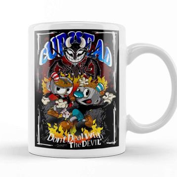 Baskı Dükkanı Cuphead 08 Kupa Bardak