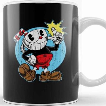 Baskı Dükkanı Cuphead 09 Kupa Bardak
