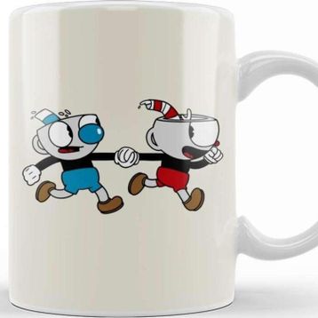 Baskı Dükkanı Cuphead & Kupaman Kupa Bardak