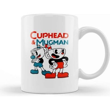 Baskı Dükkanı Cuphead & Mugman Kupa Bardak