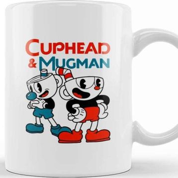 Baskı Dükkanı Cuphead & Mugman Kupa Bardak