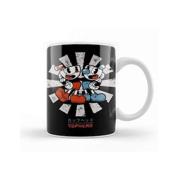 Baskı Dükkanı Cuphead Retro Japanese Kupa Bardak