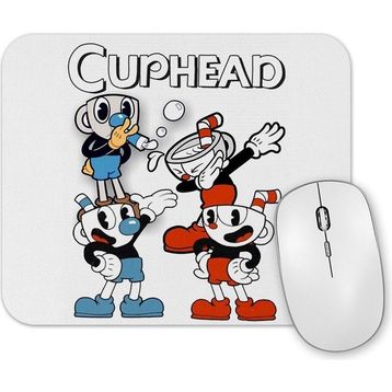Baskı Dükkanı Cuphead Three Mouse Pad