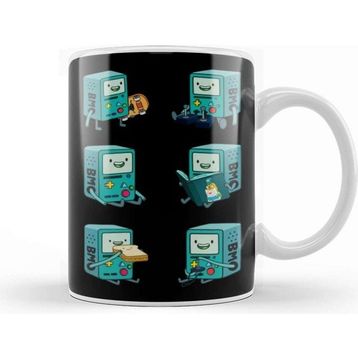 Baskı Dükkanı Cute Adventure Time Bmo Hello 01 Kupa