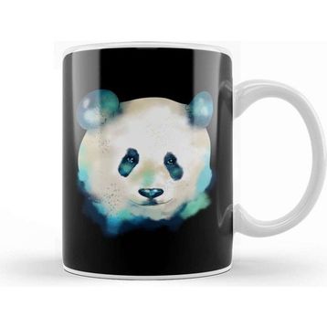 Baskı Dükkanı Cute Galactic Panda Space Exploration Panda Kupa