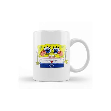 Baskı Dükkanı Cute Spongebob Süngerbob Kupa