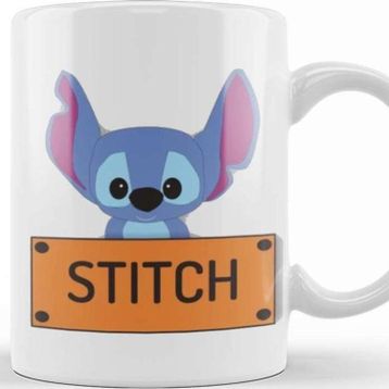 Baskı Dükkanı Cute Stitch Kupa