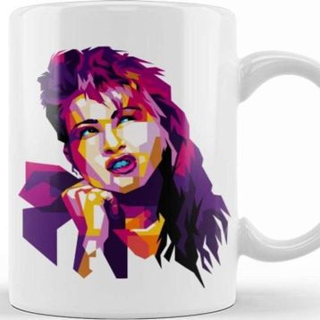 Baskı Dükkanı Cyndi Lauper Kupa