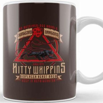 Baskı Dükkanı D And D Kitty Whippins Brew Kupa