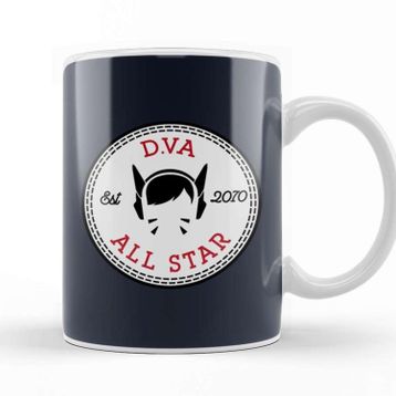 Baskı Dükkanı D Va Overwatch All Star Converse Kupa