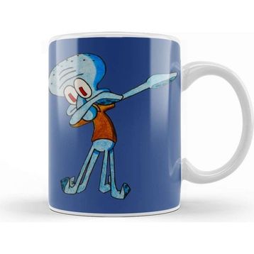 Baskı Dükkanı Dab Squidward Kupa Bardak