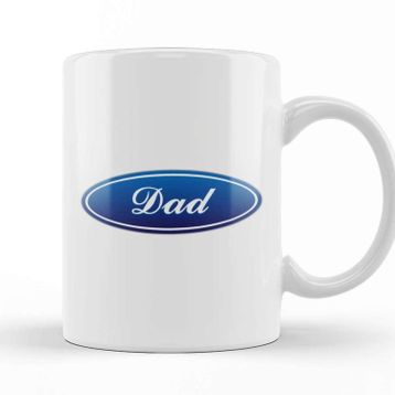 Baskı Dükkanı Dad Ford Logo Kupa