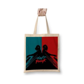 Baskı Dükkanı Daft Punk Bez Çanta