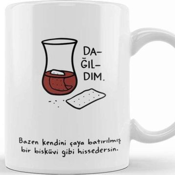 Baskı Dükkanı Dağıldım Kupa Bardak