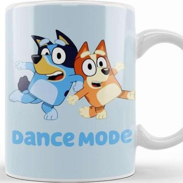 Baskı Dükkanı Dance Mode Bluey and Bingo Kupa