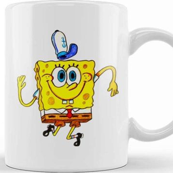 Baskı Dükkanı Dancing Bob Süngerbob Kupa