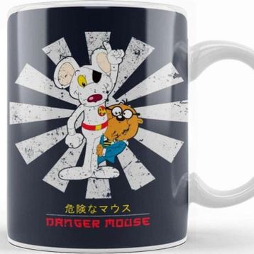 Baskı Dükkanı ßdanger Mouse Retro Japanese Kupa Bardak