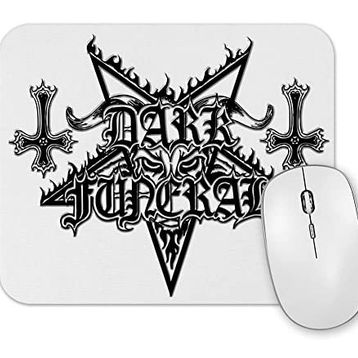 Baskı Dükkanı Dark Funeral Watain Marduk Gorgoroth Immortal Lord Belial Cradle of Filth Mouse Pad
