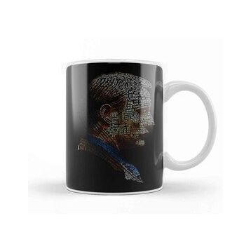 Baskı Dükkanı Dark Hannibal Typography Kupa