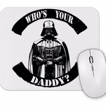 Baskı Dükkanı Darth Vader Daaddy Mouse Pad