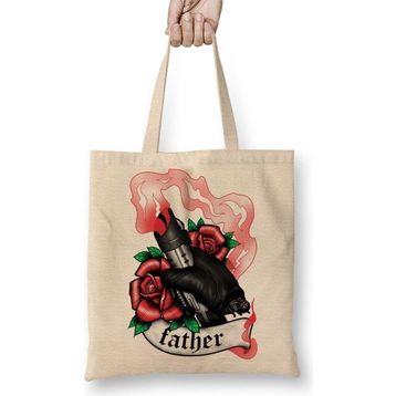 Baskı Dükkanı Darth Vader Sith Father Bez Çanta