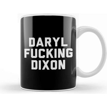 Baskı Dükkanı Daryl Fucking Dixon Kupa