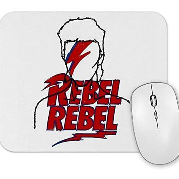 Baskı Dükkanı David Bowie Rebel Rebel Mouse Pad