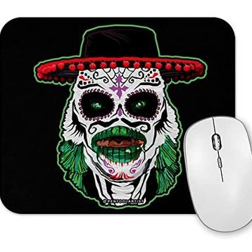 Baskı Dükkanı Day of the Dead Creature Mouse Pad